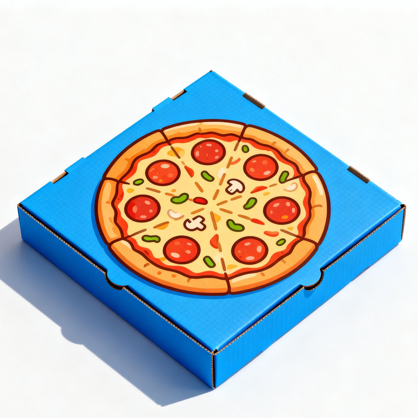 Custom Color Pizza Box